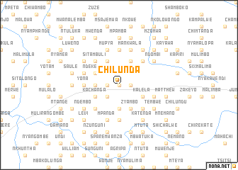 map of Chilunda