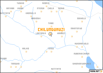 map of Chilundumuzi