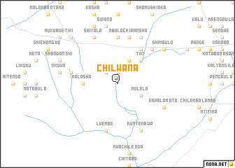 map of Chilwana