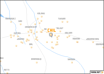 map of Chīl