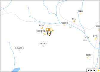 map of Chil