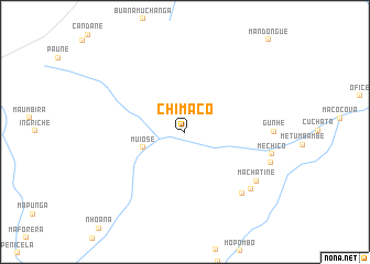 map of Chimaco