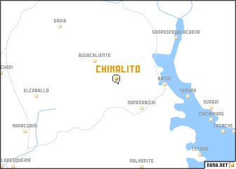 map of Chimalito
