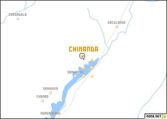 map of Chimanda