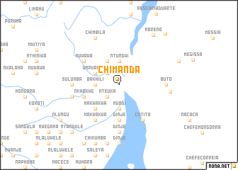 map of Chimanda