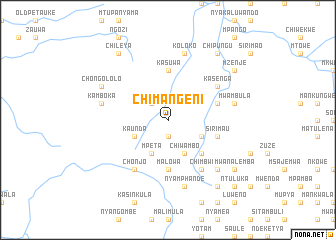 map of Chimangeni