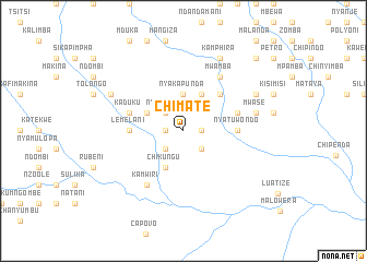map of Chimate