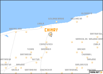 map of Chimay