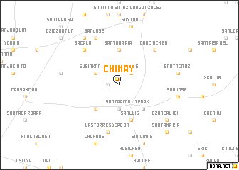 map of Chimay