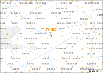 map of Chima