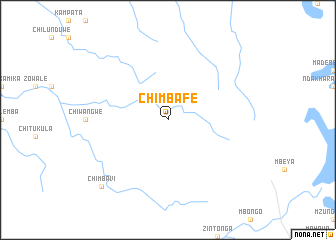 map of Chimbafe