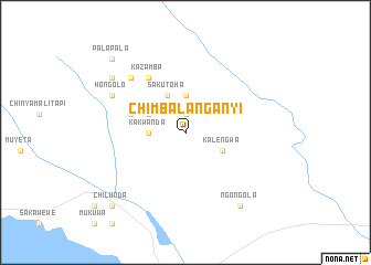 map of Chimbalanganyi