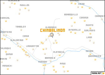 map of Chimbalimón