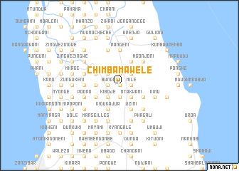 map of Chimba Mawele