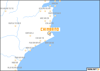 map of Chimbano