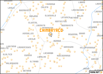 map of Chimbayaco