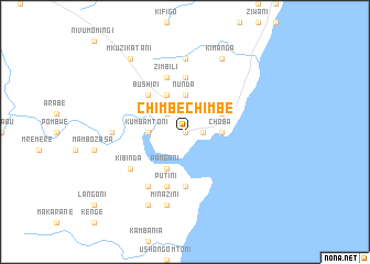 map of Chimbe Chimbe