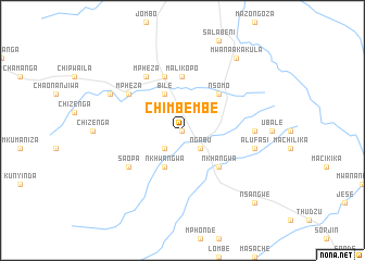 map of Chimbembe