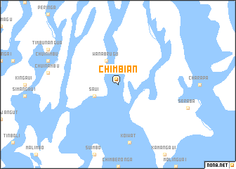 map of Chimbian