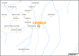 map of Chimbila