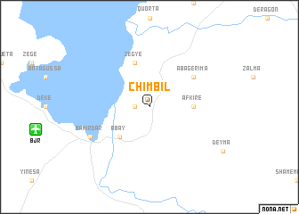 map of Chʼimbil