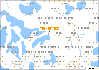 map of Chimbonga