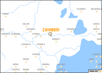 map of Chimboni