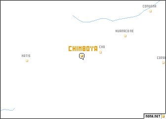 map of Chimboya