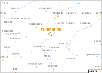 map of Chimbulok