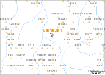 map of Chimbuwa