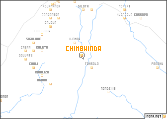 map of Chimbwinda