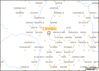 map of Chimbwi