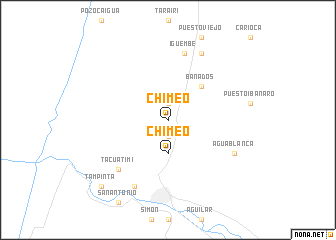 map of Chimeo