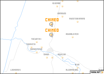 map of Chimeo