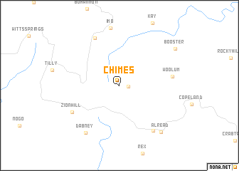 map of Chimes