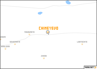 map of Chimeyevo