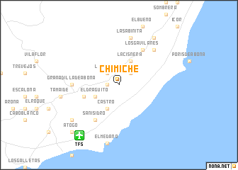 map of Chimiche