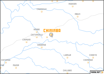 map of Chimimba
