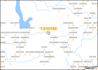 map of Chimimbe