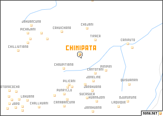 map of Chimi Pata