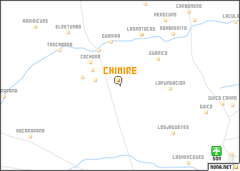 map of Chimire