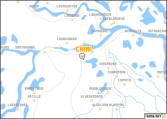 map of Chimí