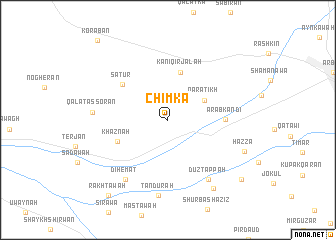 map of Chimka