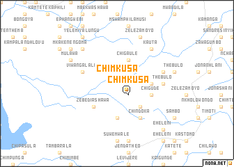 map of Chimkusa