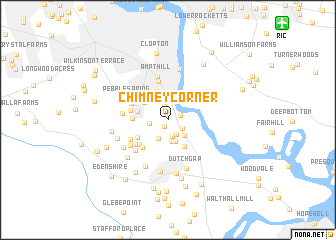 map of Chimney Corner