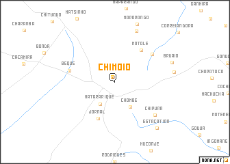 map of Chimoio