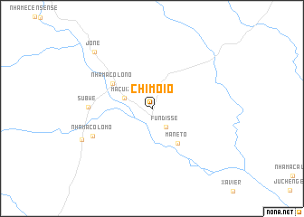 map of Chimoio