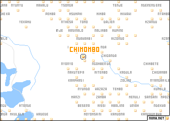 map of Chimombo