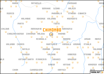 map of Chimombo