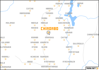 map of Chimombo